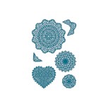 Paper Poetry Silikonstempel Doilies