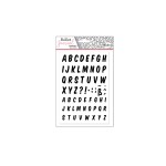 Stampo Bullet Journal Alphabet von Aladine