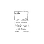 Stempelset Einschulung von efco