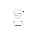 Hochzeitsstempel Clear Stamps von efco