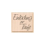 Stempel Einladung zur Taufe