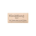 Stempel Einladung zur Kommunion