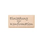 Stempel Einladung zur Konfirmation