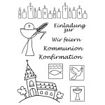Stempelset für Konfirmation