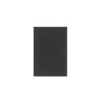 Schwarze Stempelmatte von efco 21,5x15cm x4mm