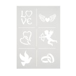Stencil Love von efco A4