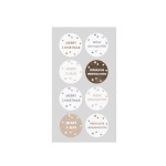Sticker rund Frohe Weihnachten von Rico Design