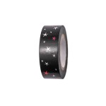 Paper Poetry Tape schwarz Sterne