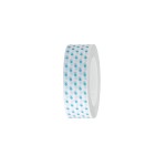 Klebeband weiß mit Punkte Türkis Rico Design