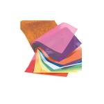Transparentpapier bunt