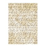 Transparentpapier Handschrift 21 x 31 cm von HEYDA