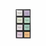 Tuschestempelkissen Set Pastell Mix mit 8 schnelltrocknenden Stempelkissen in harmonischen Pastellfarben