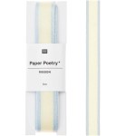 Paper Poetry Webband Duo Streifen gelb/salbei