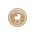 Woodies Stempel Willkommen im Leben